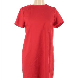 Zara red midi dress size M